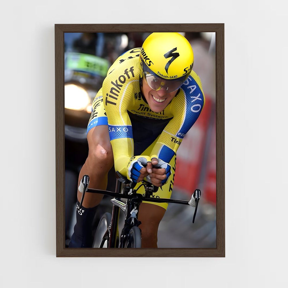 Poster Alberto contador – affiche Cyclisme (vue 5)